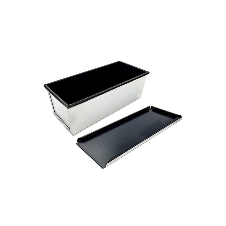 160x94x77mm アルミニウム製 ノンスティック 250g ローフパン（蓋付き